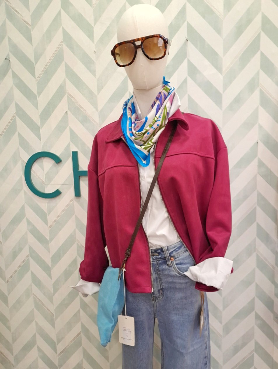 Chaqueta Sandra Buganvilla