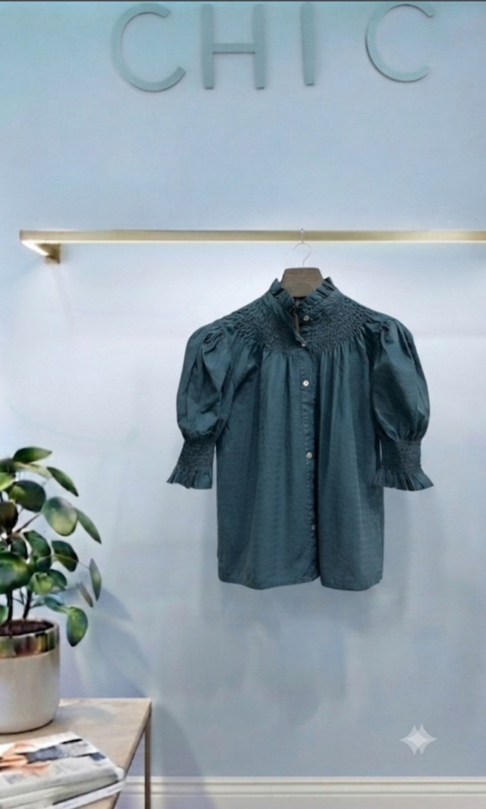 Camisa Turquesita