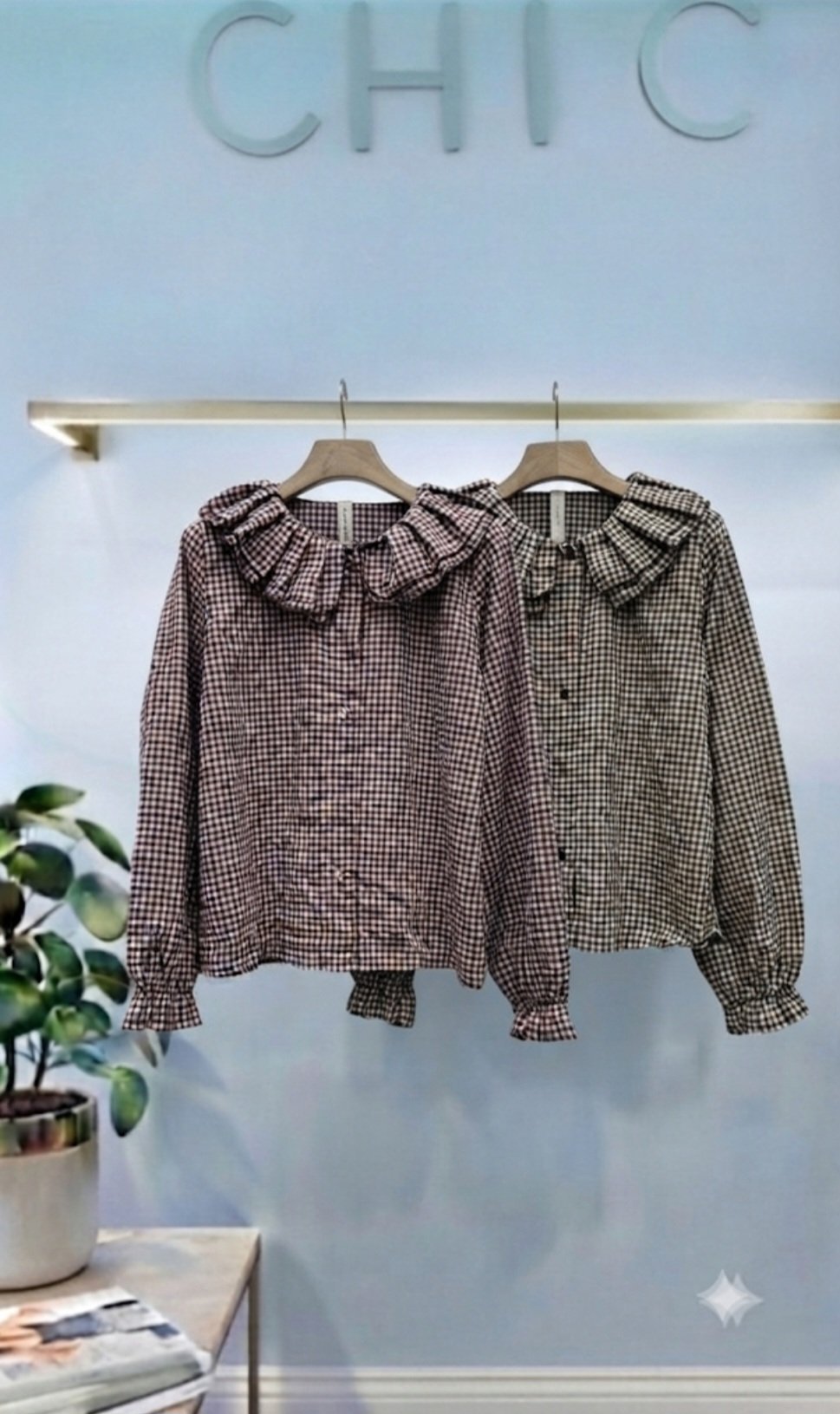 Camisa Vichy